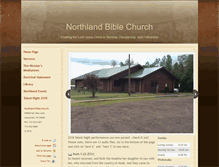 Tablet Screenshot of northlandbible.com